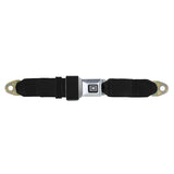 Classic "GM" Metal Push Button Lap Belt