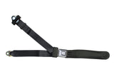 3 Point Seat Belt With Chrome-Button and Sleeve